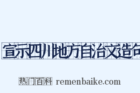 宣示四川地方自治文造句是什么意思的图片